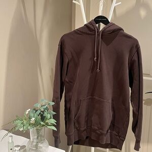 Muji Men's Brown Hoodie